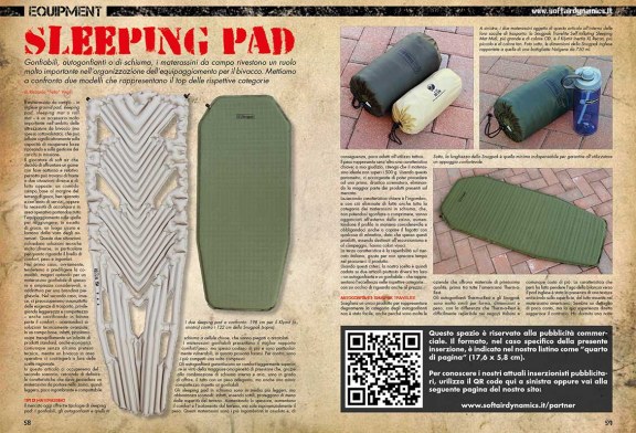 Sleeping pad: materassini da campo per il combat